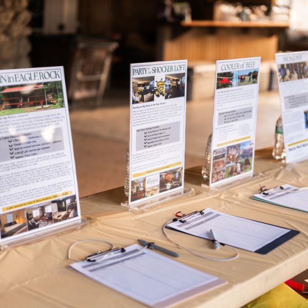 Signs_with_information_displayed_at_an_event